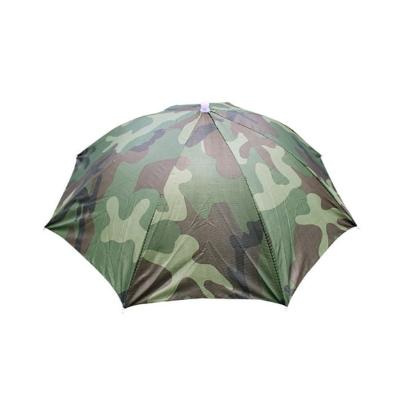 Uqiangy Head Umbrella Hat Dress Foldable Fishing Sun Umbrella Fancy Multicolor Novelty Camping Hat Baseball Caps Unbrella Hat Rainbow Umbrella Hat Camouflage
