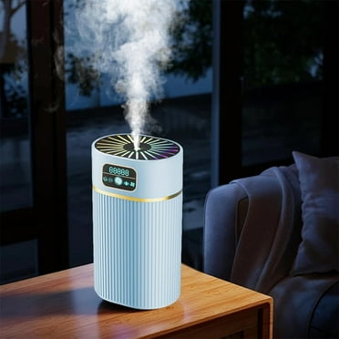 Uqiangy Humidifiers for Bedroom Large Room 1.1L Cool Mist Humidifier with Quiet Night Light Automatic Shut Off Function Perfect for Bedroom Dorm Rooms Living Rooms Desk