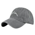 thumbnail image 1 of Uqiangy Mens Hats and Caps Women Hats Ball Caps for Men Baseball Cap Vintage Hat Baseball Hat Men's Hats & Caps Gray, 1 of 5