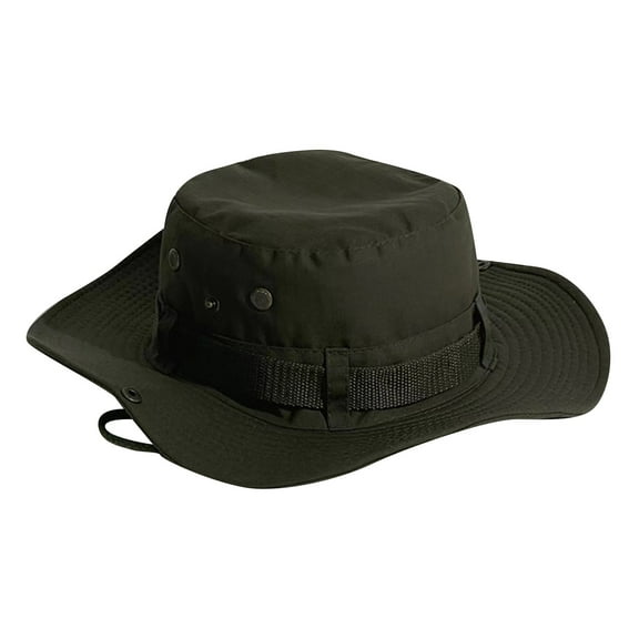 Uqiangy Mens Sun Hat Wide Brim Hats for Women Straw Hats for Men Sun Protection Boonie Hats for Men Sombreros Para El Sol De Hombres Bucket Hats for Men Beach Hats for Men Army Green