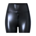 thumbnail image 1 of Uqiangy Night Out Shorts For Women Short Shorts For Women Black Mini Shorts Leather Shorts Women Shorts For Women Sexy Casual Party Shorts For Women Party Shorts Black L, 1 of 7