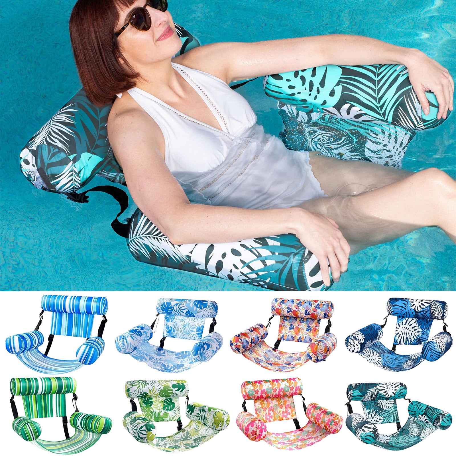 Uqiangy Pool Floats, Pool Floats Chairs Adult Inflatable Pool Chairs Blow Up Pool Noodles Floats