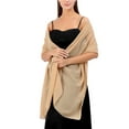 thumbnail image 1 of Uqiangy Shawl Wraps for Women Summer Chiffon Shawl Sheer Shawl for Evening Dresses Summer Shawls for Women Lightweight Silk Shawl Wraps for Women Chiffon Scarf Gold, 1 of 5