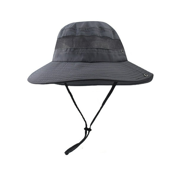 Uqiangy Straw Hats for Men Beach Hats for Men Sun Hats for Women Mens Bucket Hat Mens Sun Hats with Uv Protection Sombreros Para El Sol De Hombres Wide Brim Sun Hat Gray1
