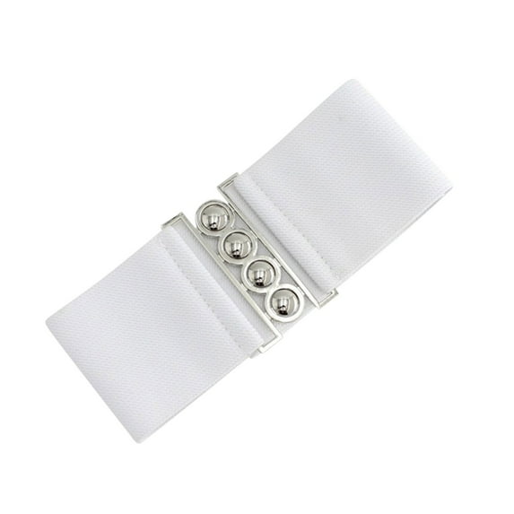 Uqiangy Stretch Belt Women Wide Belts for Women Dresses Women Belts for Dresses Dress Belt Women Womens Belts for Dress Wide Belt Cinturones Para Mujer White