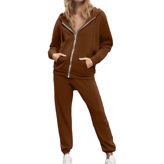 Uqiangy Sweatsuits Women 2 Piece Outfit Women's Sweatshirts Oversized Casual Loose Solid Soft Sweatshirts for Women 2 Piece Sets for Womenn 2025 Fall Trendy Long Sleeve B M