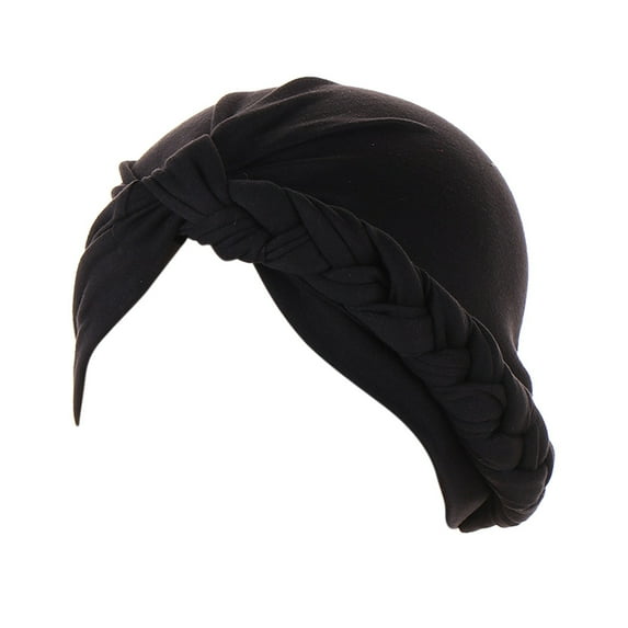 Uqiangy Turban Head Wraps for Women Head Scarf for Cancer Patients Women Chemo Scarves for Women Head Scarf for Women Hair Turbans for Women Chemo Headwear Hair Turban Black