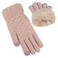 thumbnail image 1 of Uqiangy Warm Gloves Womens Gloves for Cold Weather Womens Gloves Snow Gloves Women Winter Clothing for Women Winter Gloves Men Touch Screen Gloves Women Pink, 1 of 4