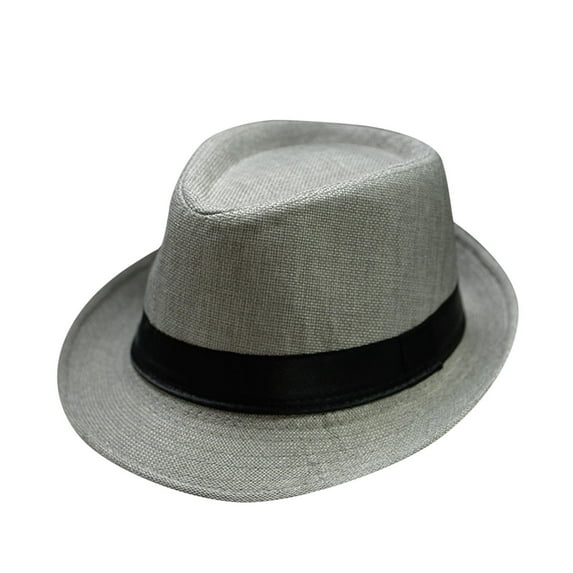 Uqiangy Women Fedora Hats Felt Hats for Men Fedora for Women Fedoras for Women Fedora Hat for Women Felt Hats for Women Fedora Hat Gray