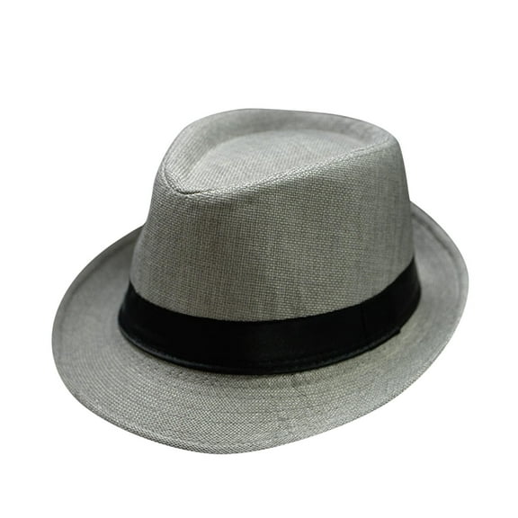 Uqiangy Women Fedora Hats Felt Hats for Men Fedora for Women Fedoras for Women Fedora Hat for Women Felt Hats for Women Fedora Hat Gray