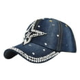 thumbnail image 1 of Uqiangy Women's Hats & Caps Baseball Cap Men Baseball Cap Ball Caps for Men Women Hat Womens Hats Mens Ball Caps Dark blue, 1 of 6