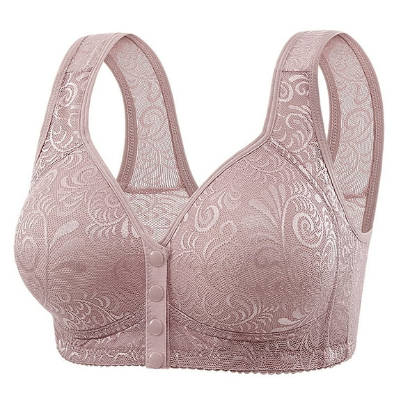 Uqiangy Women's Underwear and Bras Bras for Women Plus Size Comfy Bras Plus Size Bras Running Girl Sports Bras for Women Bras for Women Light Pink 2XL