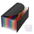 thumbnail image 1 of Uquelic Desk Stand Receipt Folder - 13 Pockets Expanding Coupons Storage/Rain..., 1 of 5