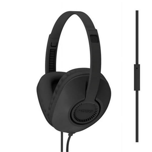 Ur23I Over-Ear Headphones With Microphone - Black