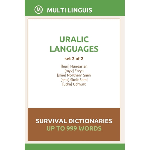 Uralic Languages Survival Dictionaries (Set 2 of 2) (Paperback)