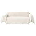 thumbnail image 1 of Uranda Couch Cover Sheet Blanket 35.4*35.4 In, Small Furniture Decoration Cover Sofa Slipcovers, L-Shape U-Shaped Sectional Protector for Cats Dogs (Beige), 1 of 6