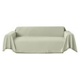 thumbnail image 1 of Uranda Couch Cover Sheet Blanket 35.4*35.4 In, Small Furniture Decoration Cover Sofa Slipcovers, L-Shape U-Shaped Sectional Protector for Cats Dogs (Green), 1 of 6
