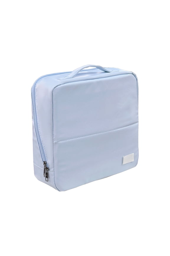 Hanging Storage Bag, Travel Toiletry Bag, Water Resistant, Premium Nylon, Travel Size Toiletries, Cosmetic Bag, Unisex Blue