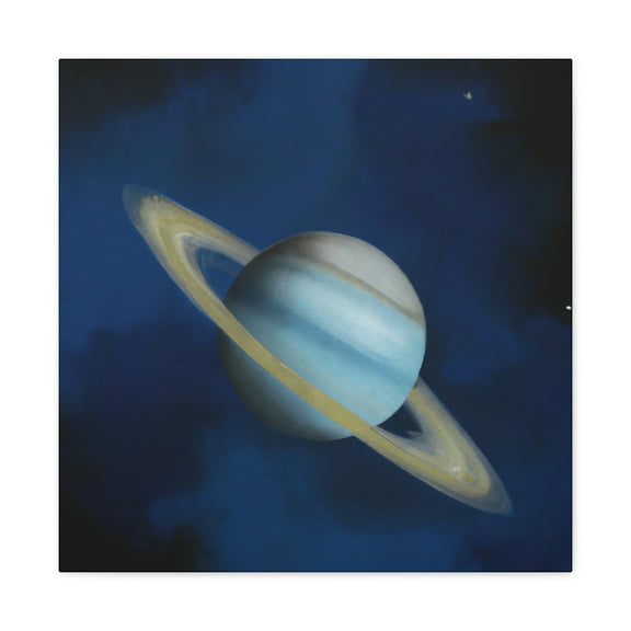 Uranus Hyperrealism Painting - Canvas