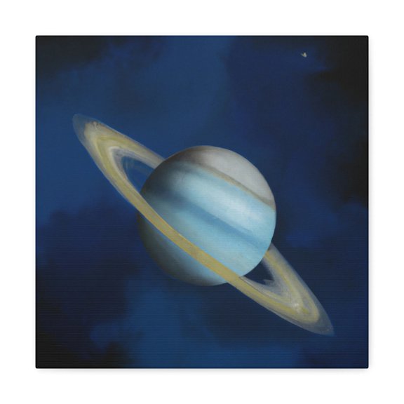 Uranus Hyperrealism Painting - Canvas