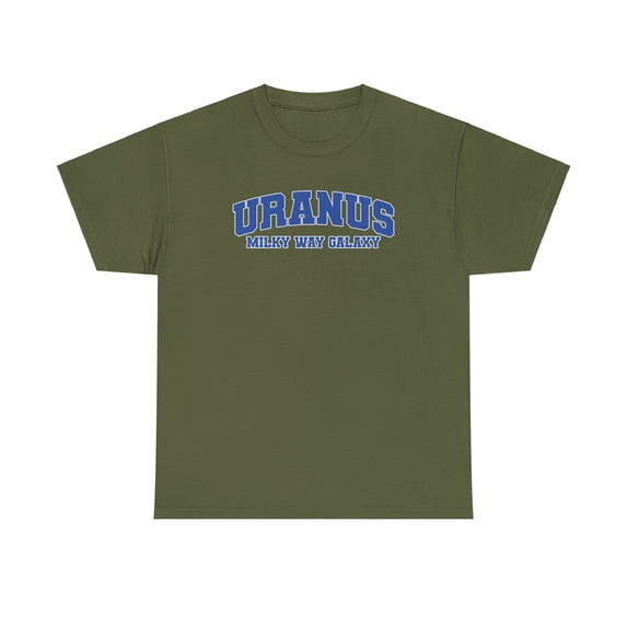 Uranus Milky Way Shirt Gifts Tshirt Crew Neck Short Sleeve