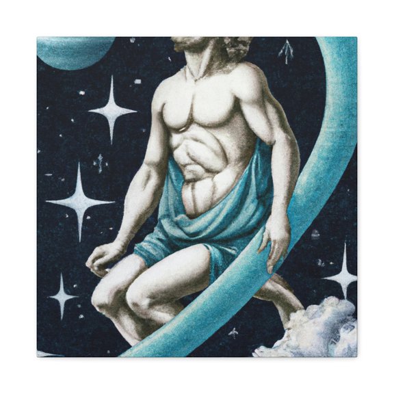 Uranus Seated Grandly - Canvas