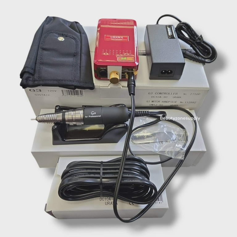 Urawa kupa Professional Portable Nail Drill G3 Red - Walmart.com