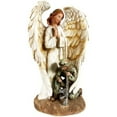 thumbnail image 1 of Urbalabs Army Air Force and Navy Fallen Soldier Battlefield Cross Statue Rustic Home Decor Man Cave Office Bedroom Living Room Decor Military Support (Soldier), 1 of 6