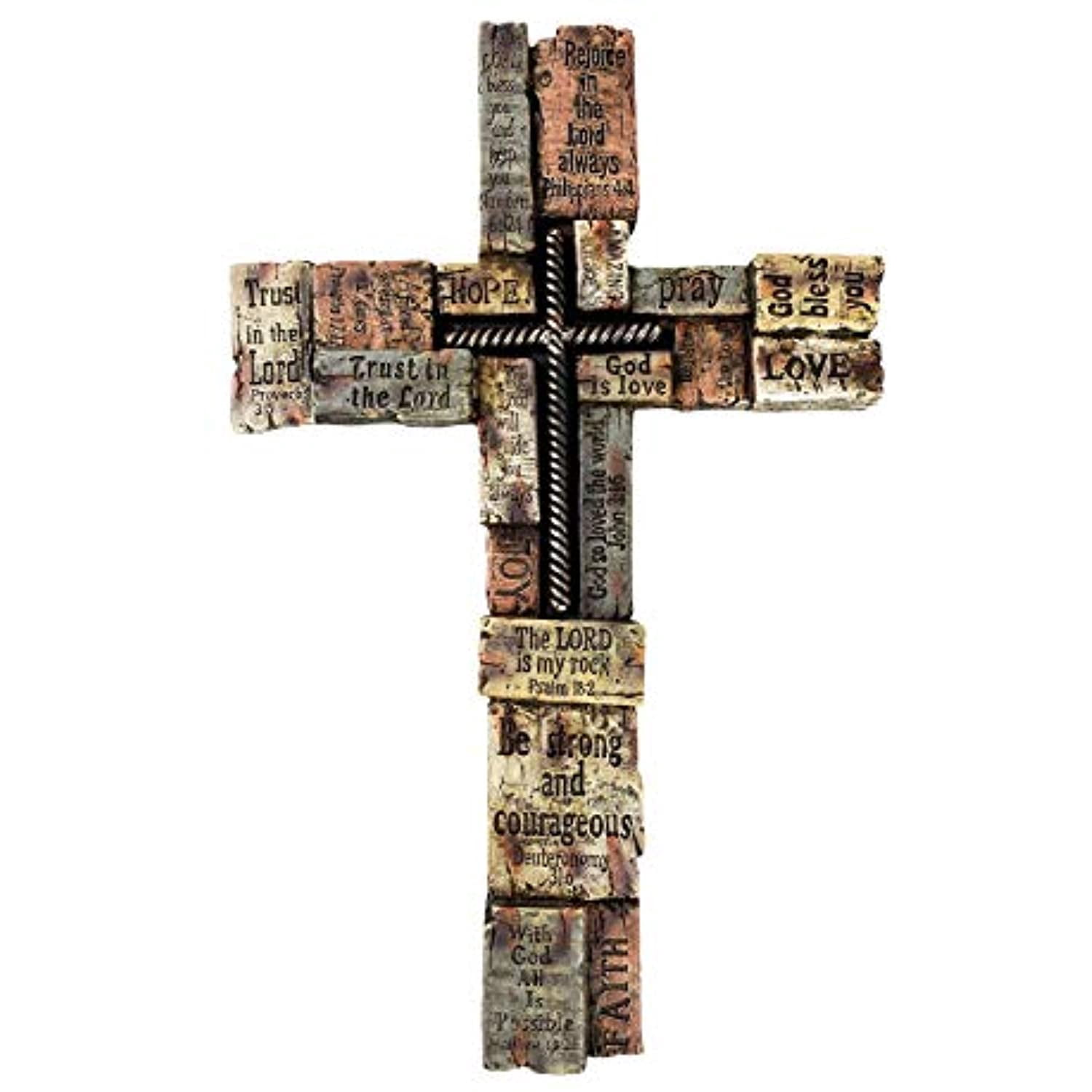 Urbalabs Bible Verses Religious Faith Hope Love Wall Decor 17 Christian ...