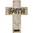 thumbnail image 1 of Urbalabs Western 9.5 Inch Wall Cross Scripture Faith Cross Rustic Cowboy Religious Wall Hanging Cross Country Wall Decor Room Decoration Office Church Home, 1 of 7