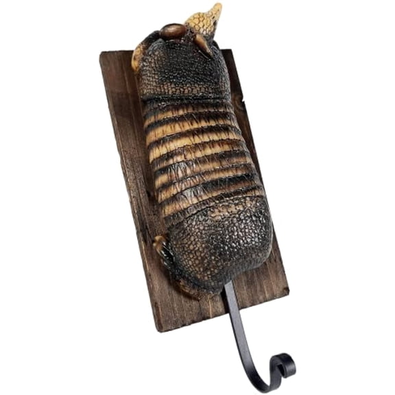 Urbalabs Western Horse Saddle Three Arrow and Armadillo Wall Hook with Screws and Anchors, Other