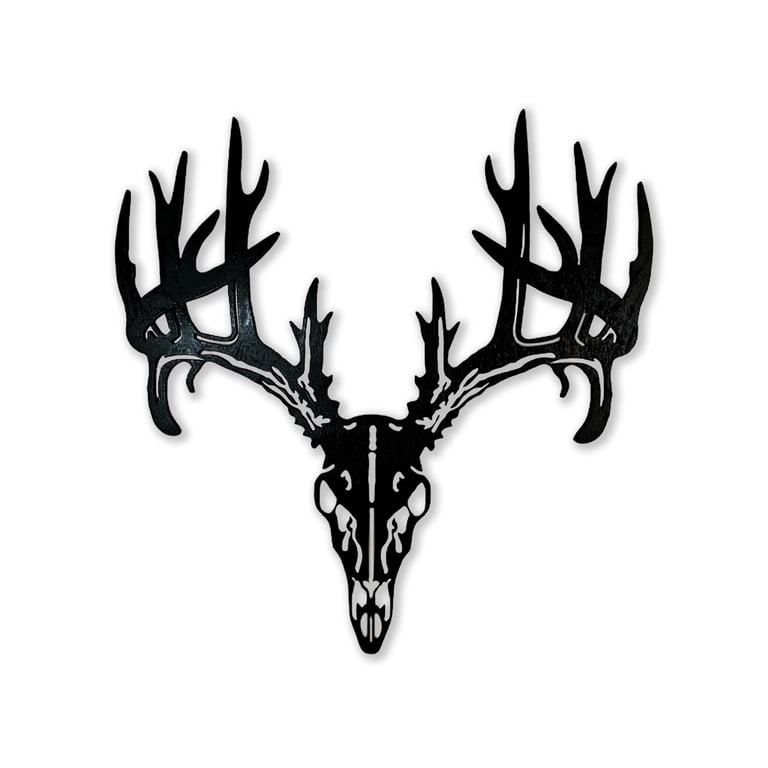 Ebros Rustic Hunter Rack Deer Skull Antler Wall Plaque Decor Figurine 14 25 Long Hunters Antler Rack Hanging Sculptures