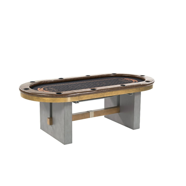 Urban 10 Player Poker Table with Dining Table Top, Not