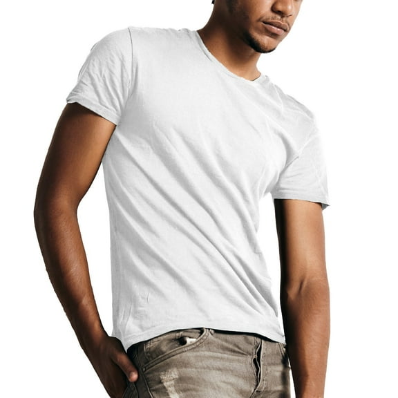 Urban 360 Round Neck T-Shirts White - (Pack of 3)