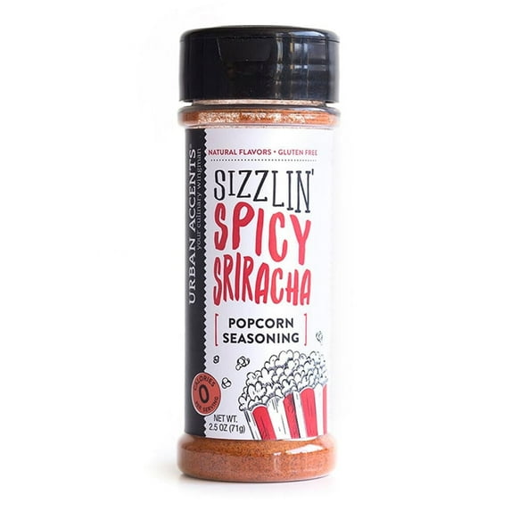 Urban Accents Popcorn Seasoning Sizzlin' Spicy Sriracha 2.5 oz