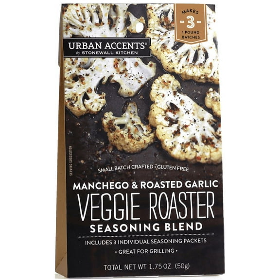 Urban Accents Veggie Roaster, Manchego & Roasted Garlic, Seasoning, 1.75 oz