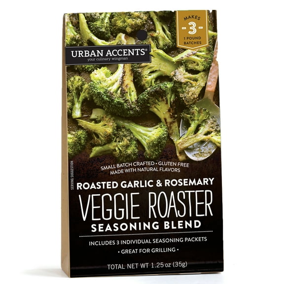 Urban Accents Veggie Roaster, Roasted Garlic and Rosemary 1.25 oz