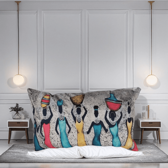 Urban Afrique African Throw Pillows Home Decor Cushion Great for Spring Day