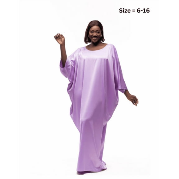 Urban Afrique Dresses For Women African Boubou Dress Round Neck