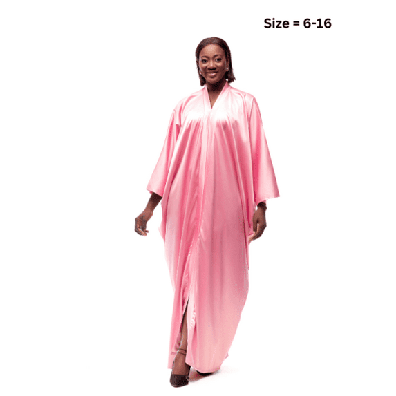 Urban Afrique Dresses For Women African Pink Boubou Dress