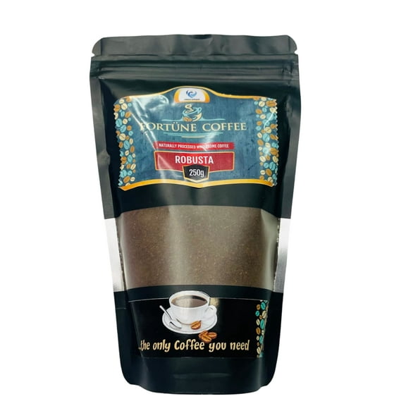 Urban Afrique Fortune Coffee. Robusta coffee powder 250g