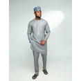 thumbnail image 1 of Urban Afrique Minimalist Male Slim Fit Kaftan, african wear for men, 1 of 1