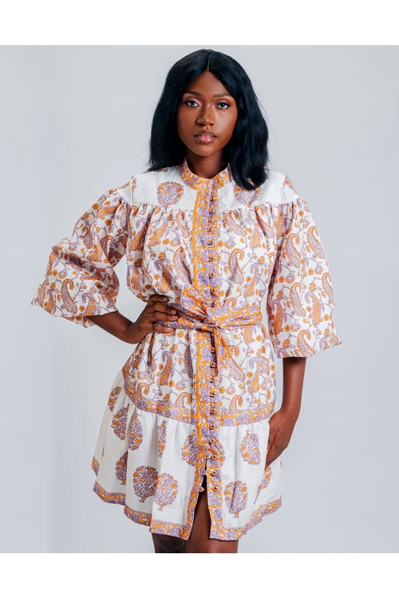 Women Paisley Mini dress