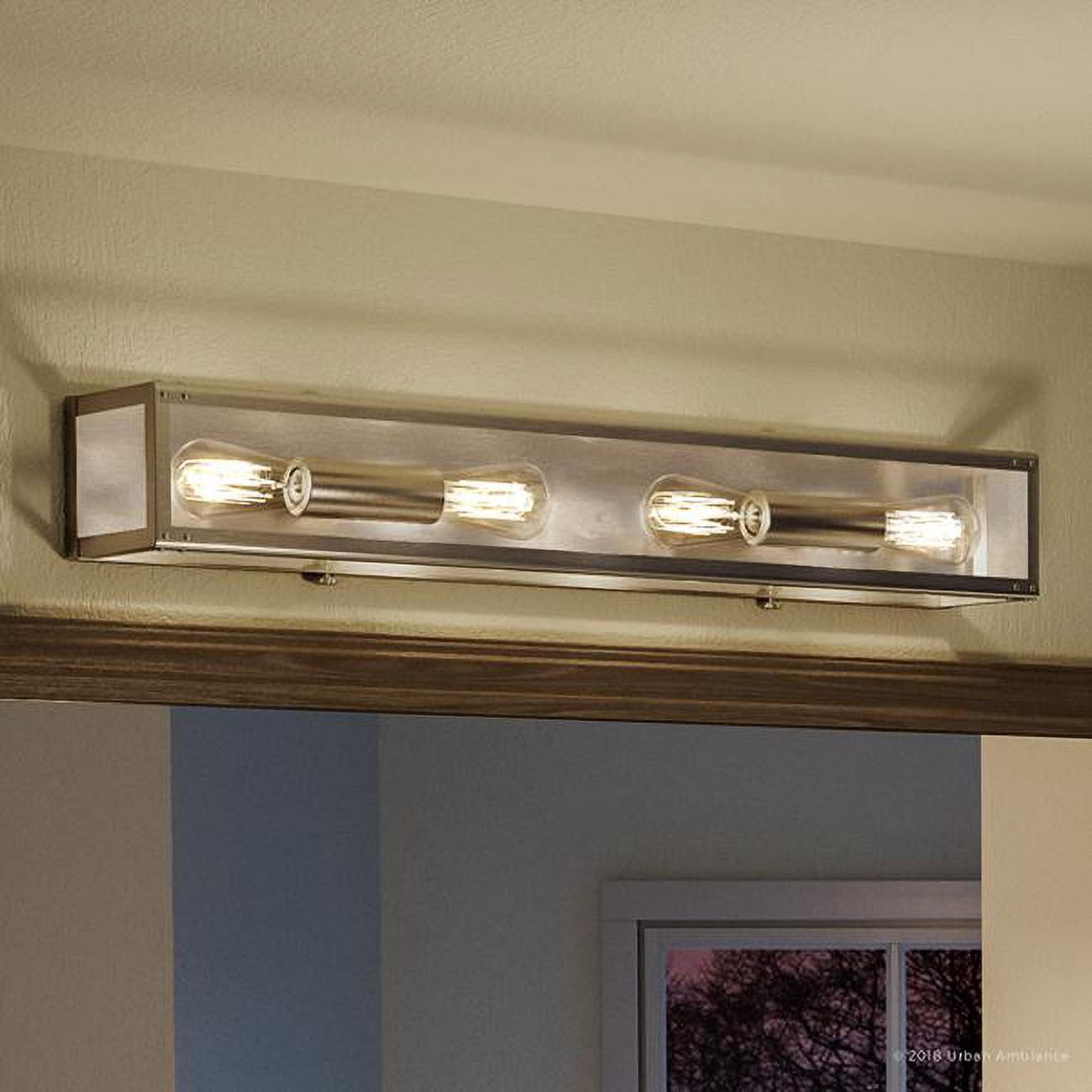Urban Ambiance Luxury Vintage Electric Bath Fixture, Size: 4-1/2