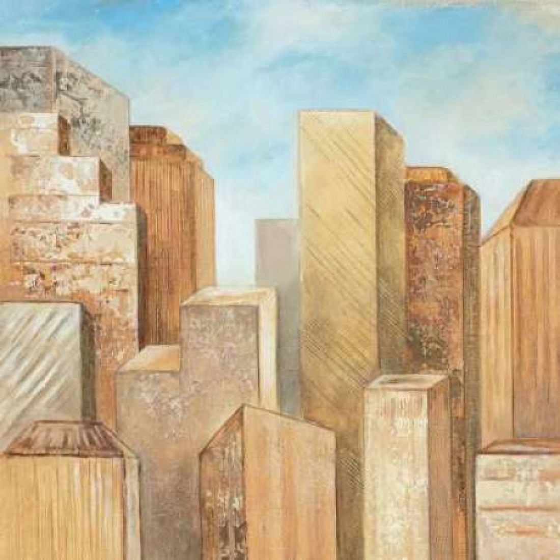 Urban Archaeologist I Canvas Art - Michael King (24 x 24)