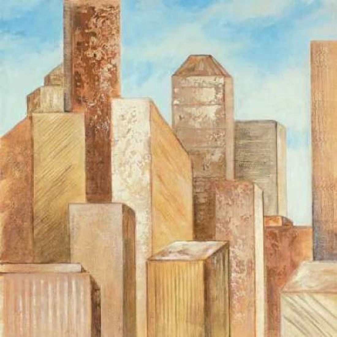 Urban Archaeologist II Canvas Art - Michael King (24 x 24)