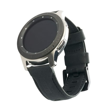 UAG - Leather Watch Strap for Samsung Galaxy Watch Series 46mm - Black