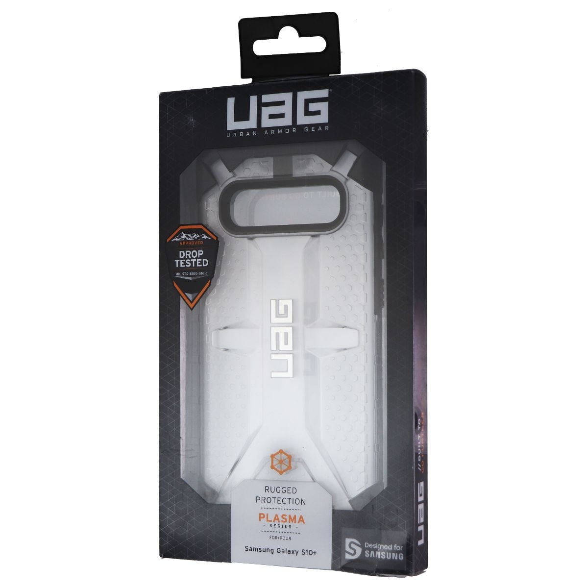 Urban Armor Gear Plasma Series Case for Galaxy (S10+) Ice
