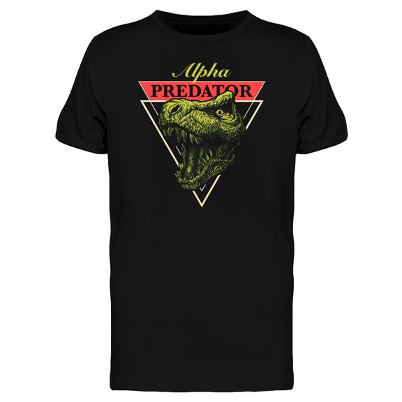Urban Art Alpha Predator Quote T-Shirt Men -Image by Shutterstock, Male 3X-Large