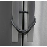 Urban August Fridge Lock: Multi-Functional Cable Combination Lock, for French-Door Refrigerators and Cabinets (Two)
